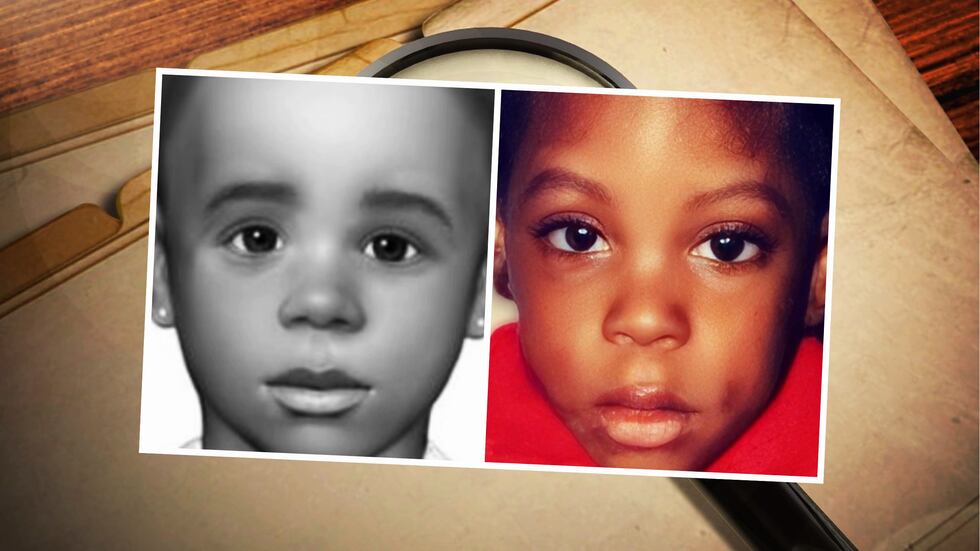 Kenyatta “Keke” Odom re-creation sketch and photo
