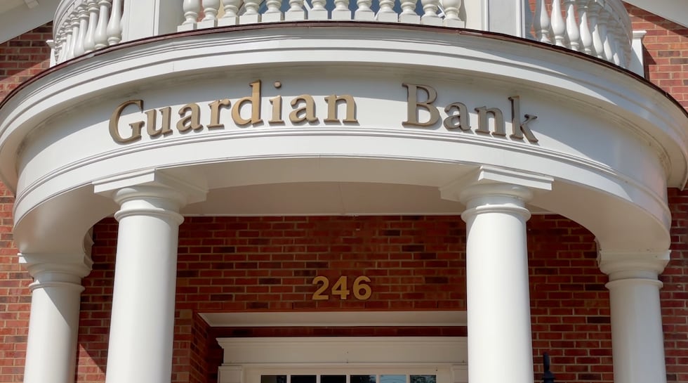 Guardian Bank on Norman Drive.