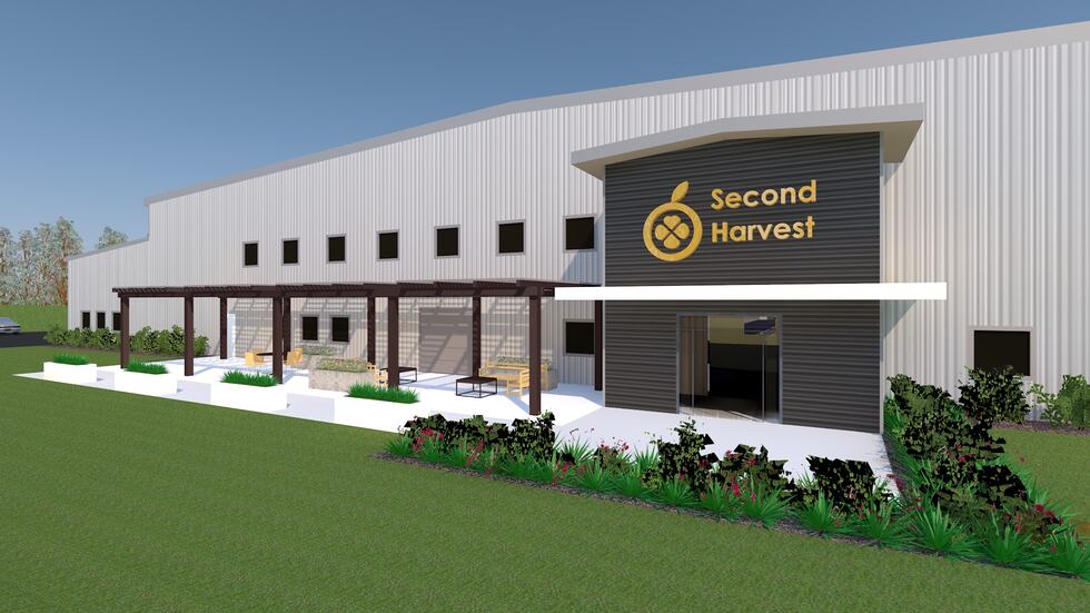 Second Harvest of the Big Bend is planning to expand, break ground early next year. Rendering...