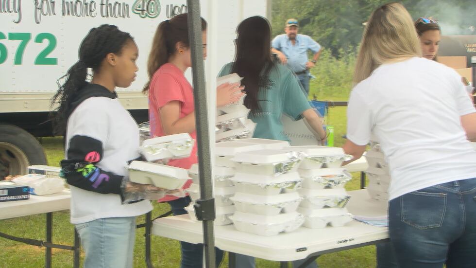 Over 1200 plus plates were prepared at $15 each to support Annabelle.