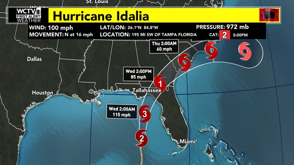 Idalia Track