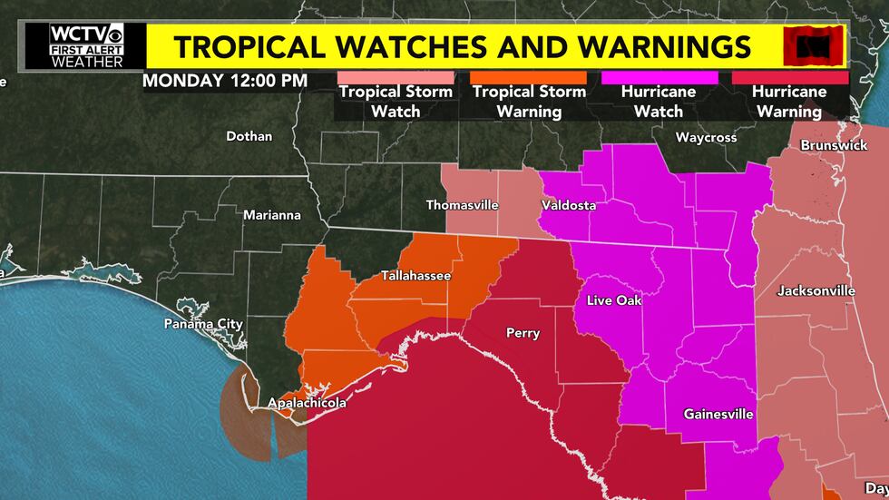 Tropical Watches and Warnings