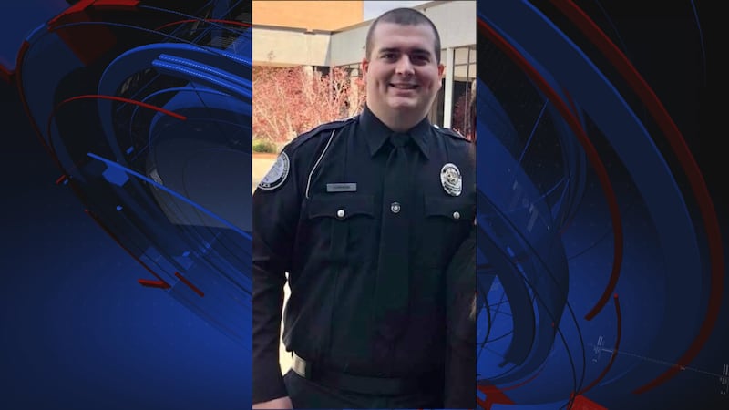 Alamo Police Department officer Dylan Harrison.