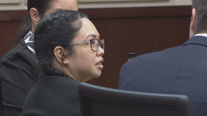 FILE PHOTO: Katherine Magbanua back in a Tallahassee courtroom as jury selection begins,...