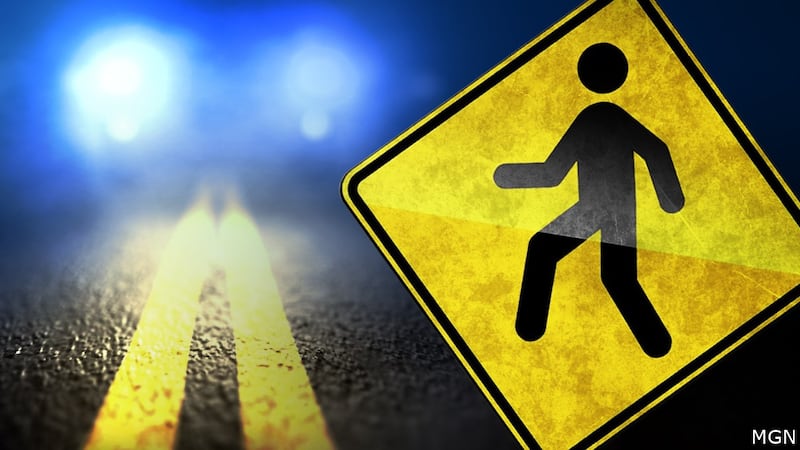 Male passes away after vehicle versus pedestrian crash