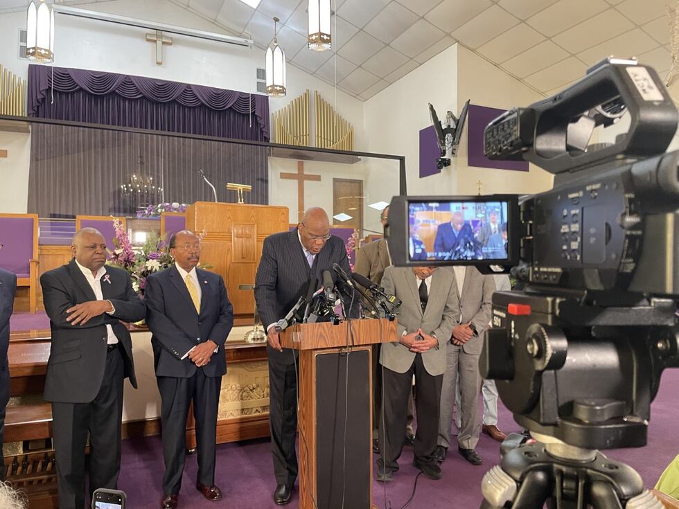 On Monday, local political leaders and activists gathered at the Bethel Missionary Baptist...